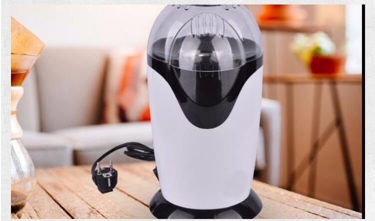 **Automatic Mini Popcorn Maker Machine for Home - Large Capacity, White - Perfect for Movie Nights, Parties & Healthy Snacking**