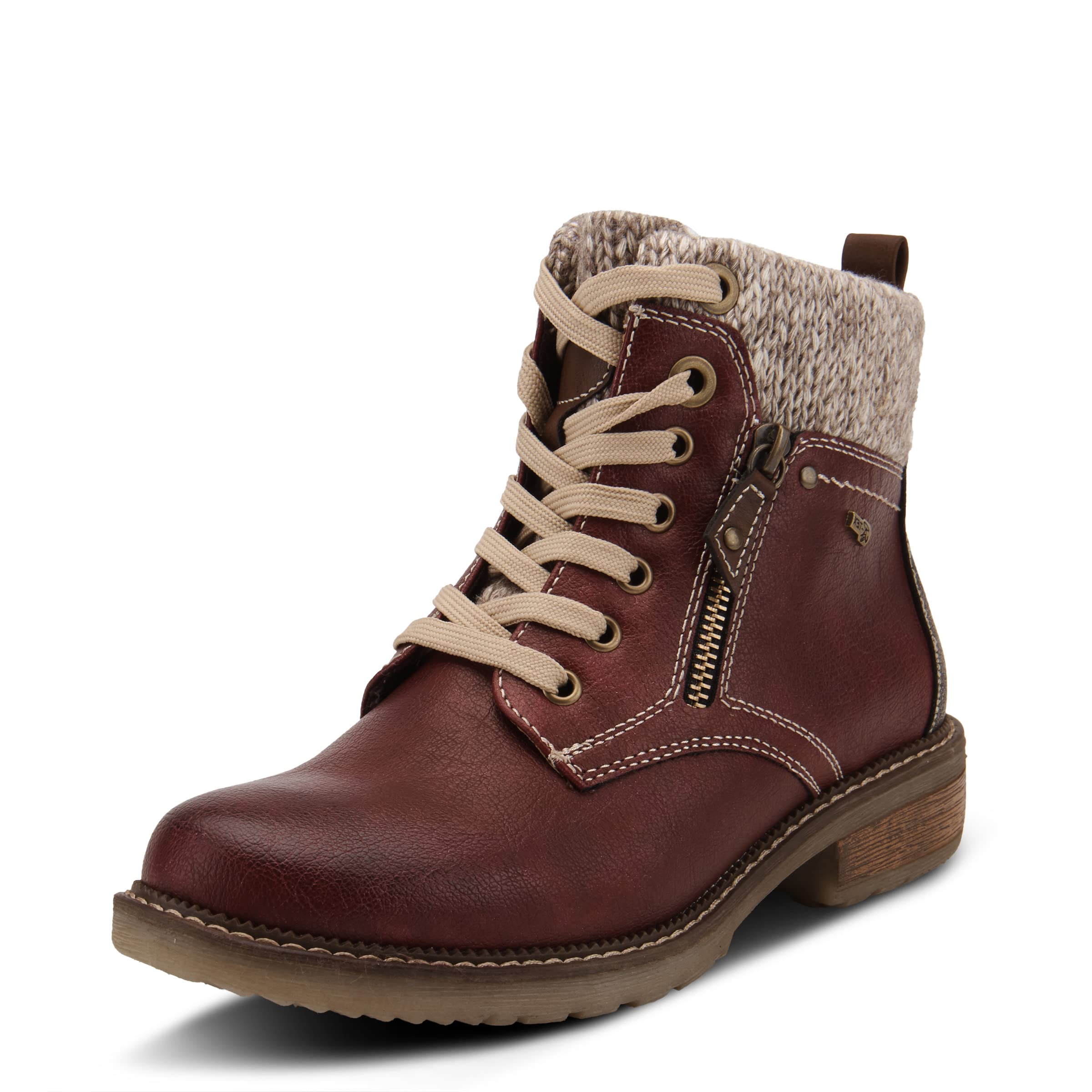 Spring Step Women's Khazera Combat Boots - Stylish Ankle Booties for Women | Perfect for Casual Outfits, Fall Fashion & Everyday Wear