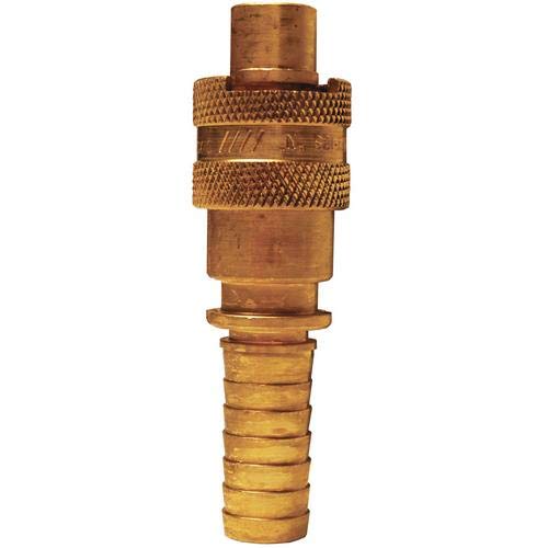 N4S4-B N-Series Brass Plug (8-Pack) - Durable Plumbing Fittings for Water & Gas Lines