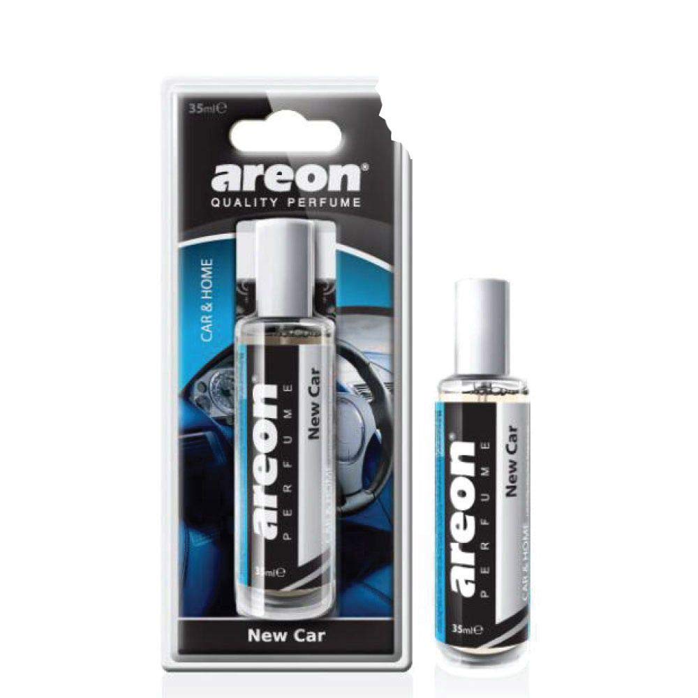 Areon CAR Perfume 35ml - Premium Car & Home Air Freshener Spray with New Car Scent (Pack of 2) | Eliminate Odors & Freshen Air for Vehicles, Offices & Living Spaces