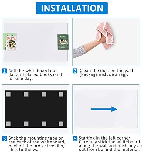 Magnetic Whiteboard Contact Paper - 48
