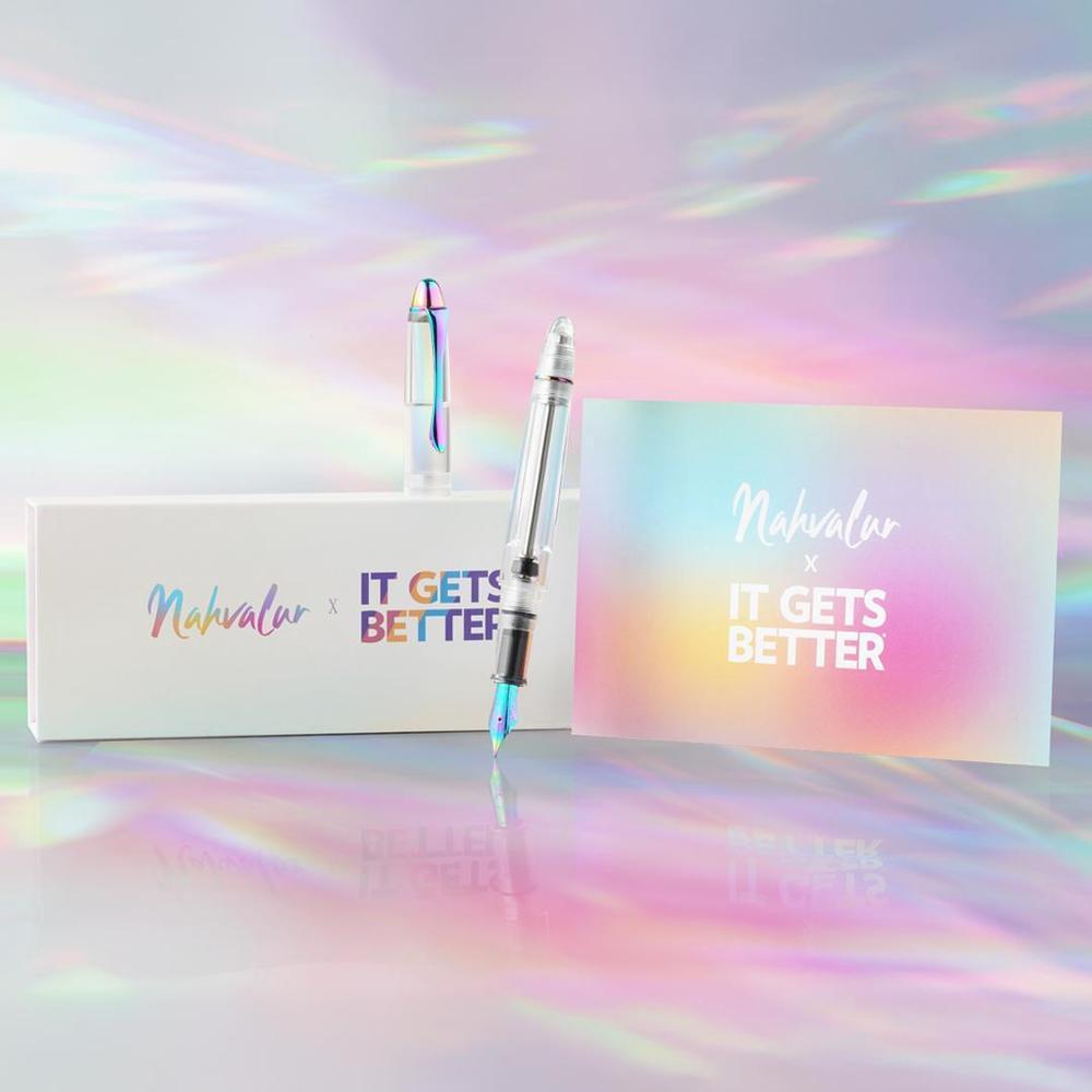 Nahvalur (Narwhal) Fathom Pride Limited Edition Fountain Pen (2025) - Premium Writing Instrument for Collectors, Calligraphy & Gift Giving