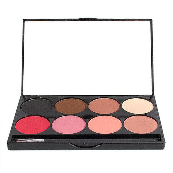 Mehron Professional E.Y.E & CHEEK Powder Palette - Vegan, Cruelty-Free Makeup for Eyes & Cheeks - Perfect for Stage, Cosplay & Everyday Use