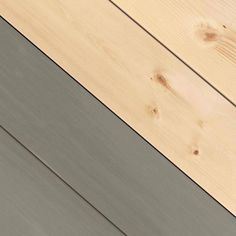 Thompson's WaterSeal Solid Coastal Gray Wood Stain & Sealer - 1 Gallon (Case of 44) | Waterproof Protection for Decks, Fences & Outdoor Furniture | All-Weather Sealant for Long-Lasting Color & Durability