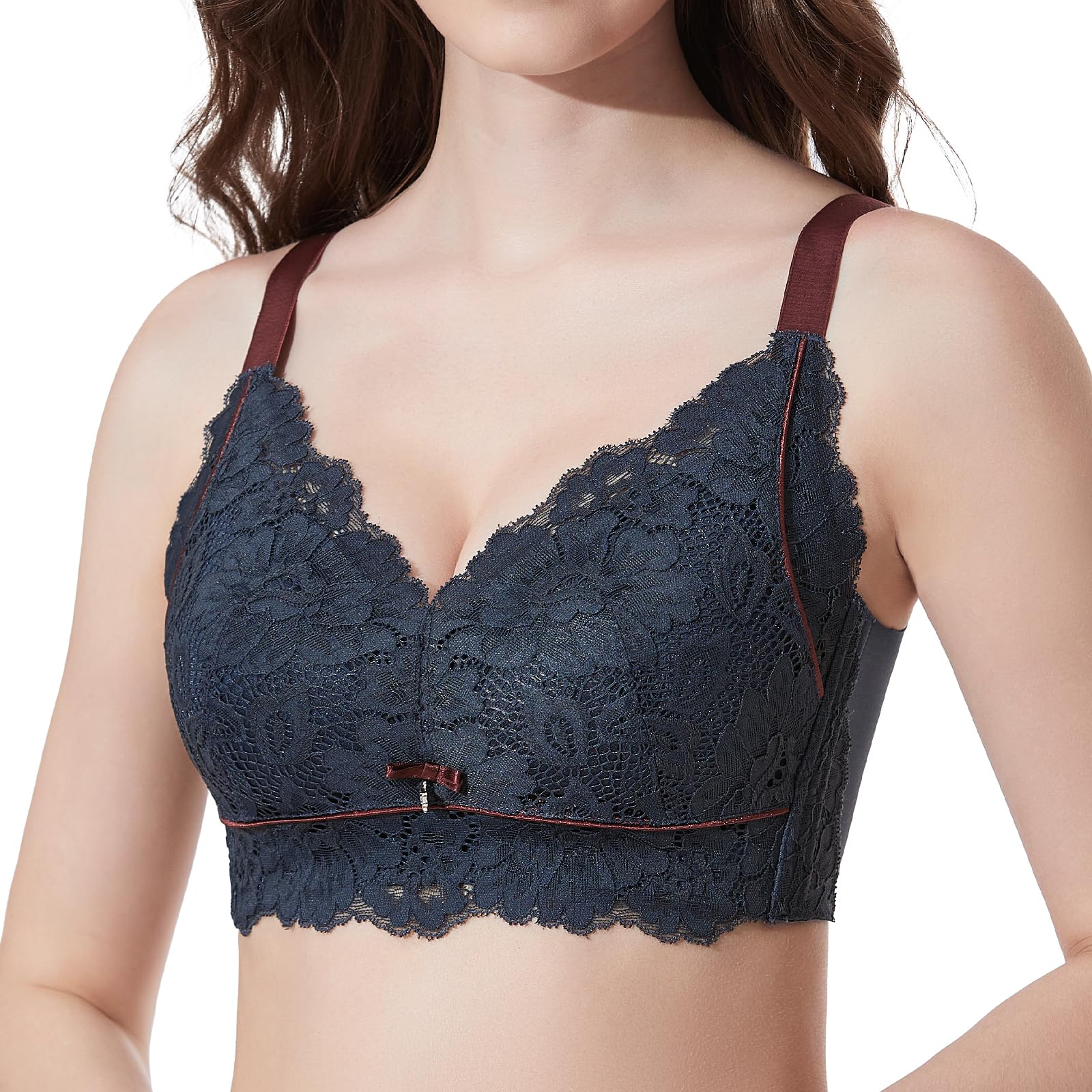 Baetty Wireless Bras for Women - No Underwire, Unpadded Full Coverage Comfort Bra 4548 | Perfect for Yoga, Sleeping & Everyday Wear