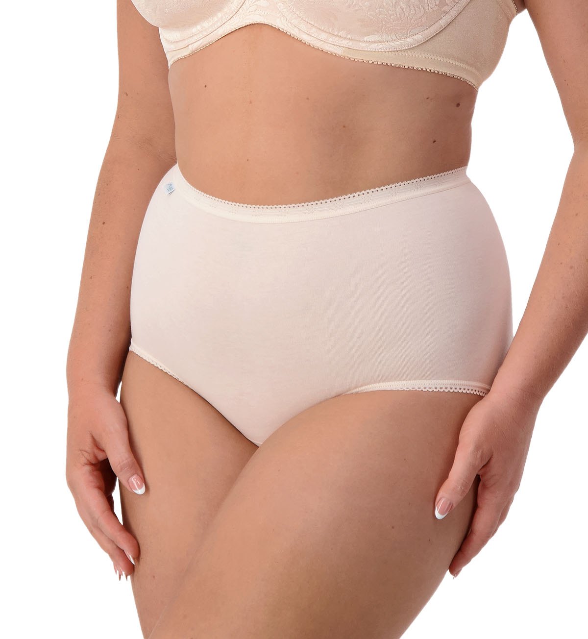 SLOGGI MAXI 2 Pack - Comfortable Cotton Underwear for Women | Perfect for Everyday Wear & Lounge