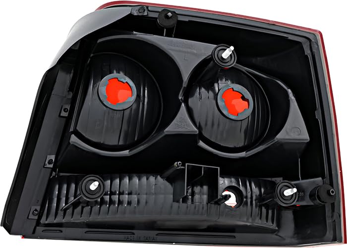 Dodge Charger Tail Lights Lamps Set - Pair for 2006 2007 2008 Models - Driver & Passenger Side - LED Brake Lights for Night Driving Safety