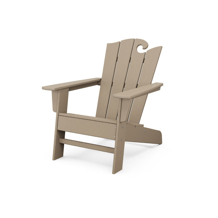 POLYWOOD Ocean Chair - Durable Outdoor Adirondack Chair for Patio, Beach & Poolside - Weather-Resistant & Eco-Friendly Recycled Plastic Furniture