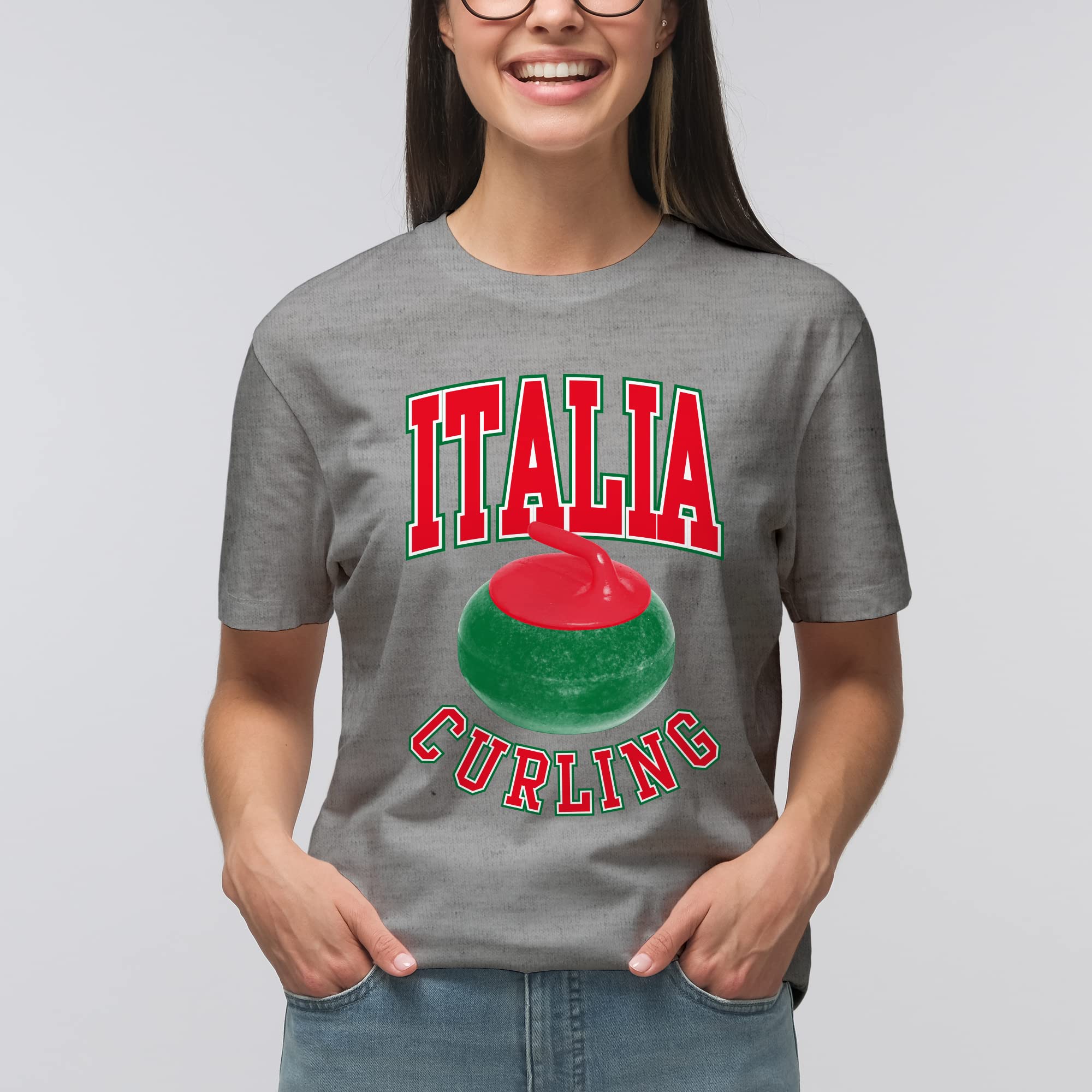 Curling Winter Sports Games T-Shirt - Fun Ice Sport Apparel for Men & Women - Perfect for Rink Competitions & Fan Events