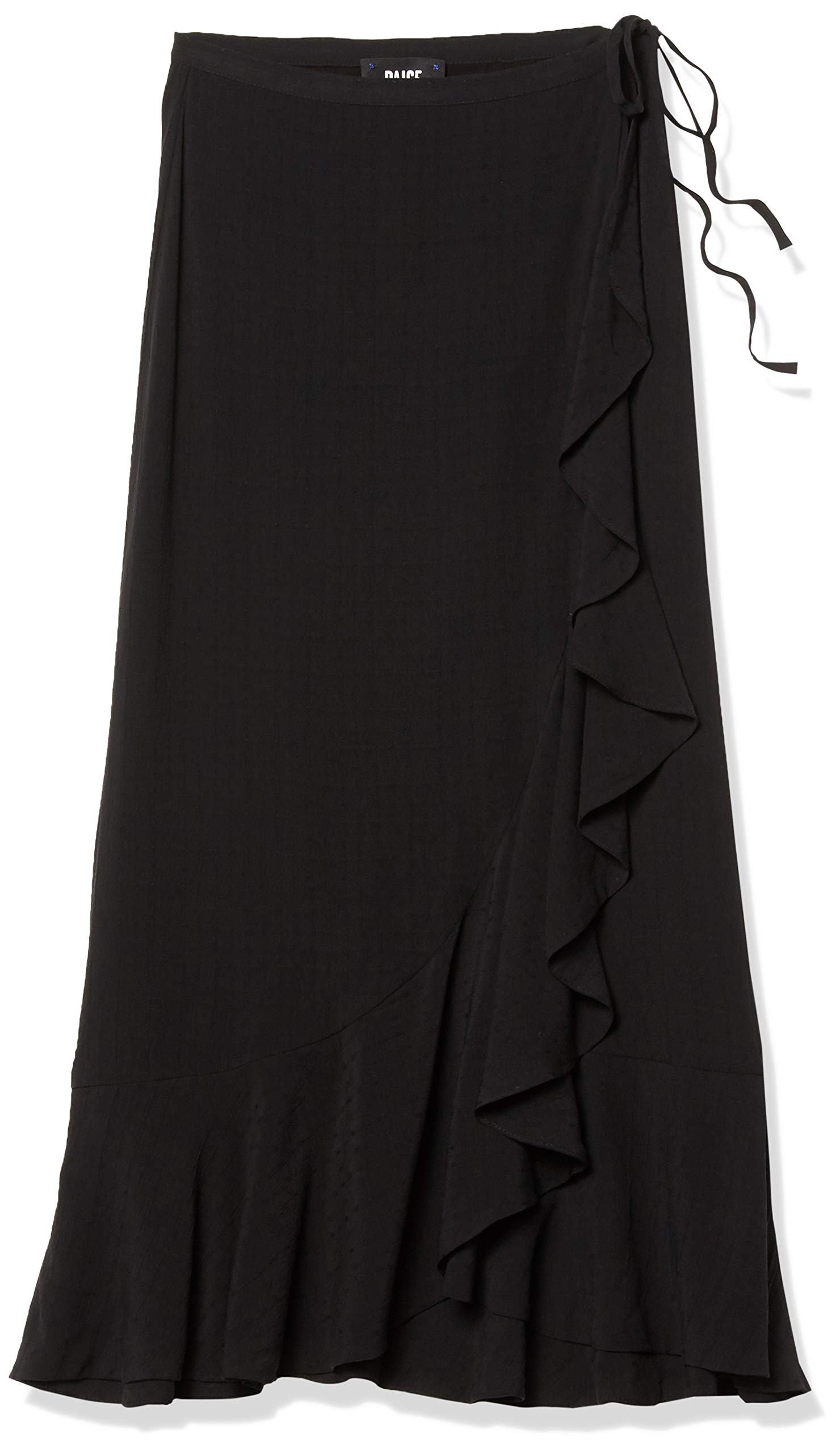 PAIGE Women's Alamar Midi Skirt - Flowy High Waist A-Line Denim Skirt for Women | Casual & Dressy Outfits | Perfect for Brunch, Date Night & Office Wear