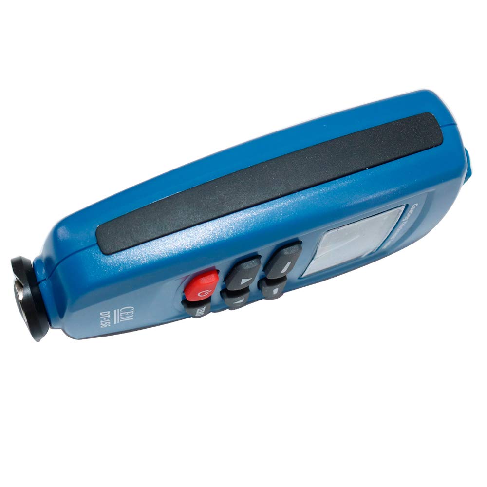 DT-156 Digital Coating Thickness Gauge Meter Tester 0-1250μm with Built-in Auto F/NF Probe - for Automotive, Metal, Paint & Industrial Quality Control
