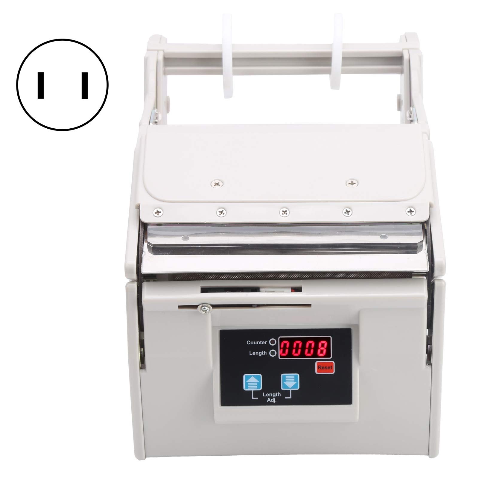 High-Speed Automatic Label Dispenser X-130 | 0-999999 Digital Electric Label Stripper Machine with US Plug | Perfect for E-commerce, Warehousing & Retail Packaging