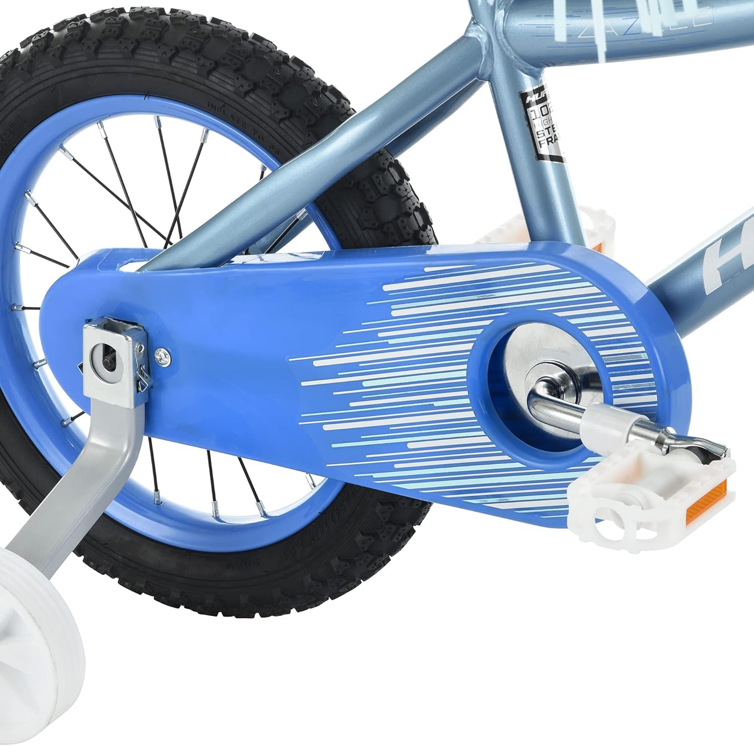 Huffy Zazzle Girls Bike for Kids with Training Wheels, Streamers, and Basket - Perfect for Beginners, Outdoor Play, and Neighborhood Rides