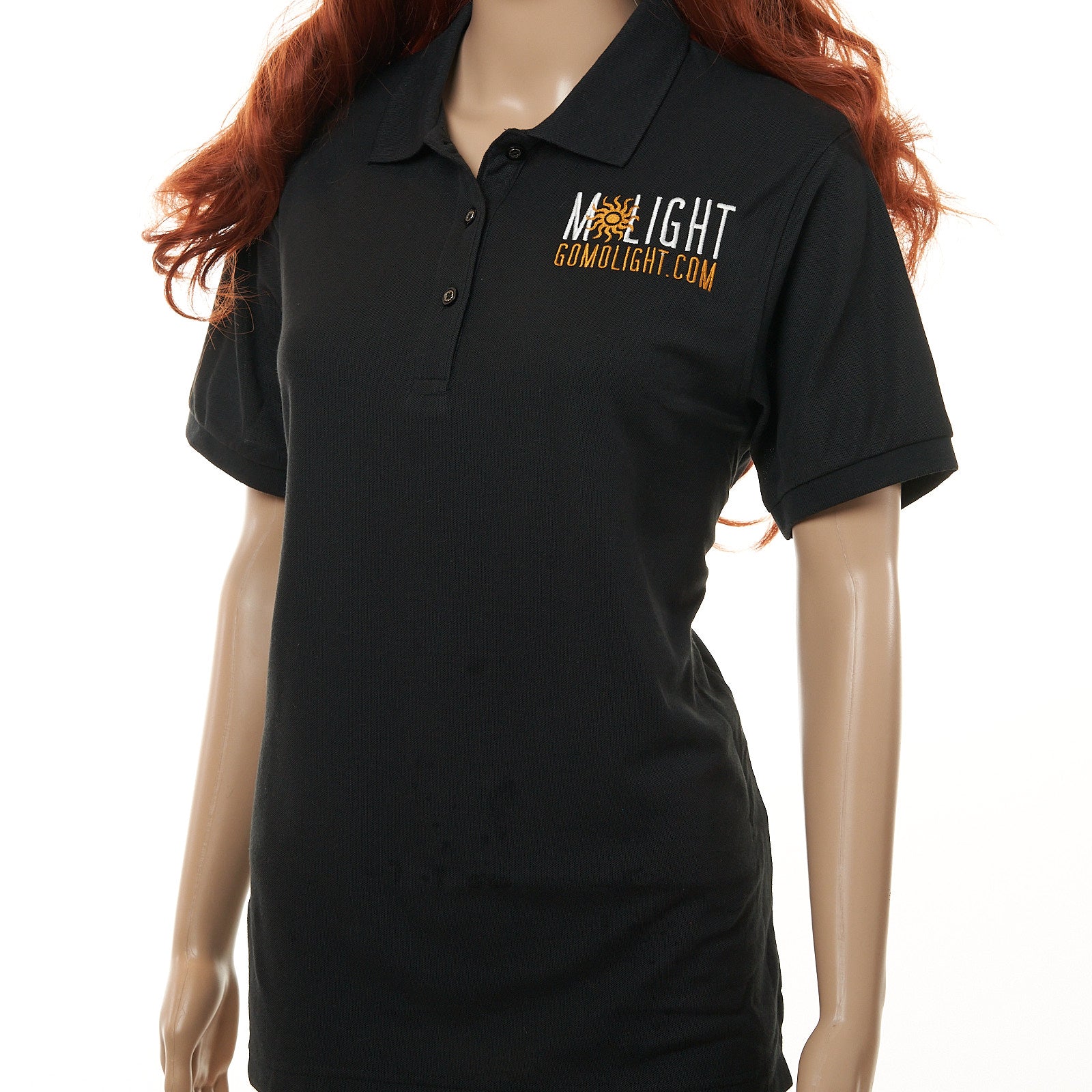 Women's Polo Shirt - Breathable Polyester Cotton Blend Short Sleeve Top for Casual Wear, Golf & Outdoor Activities