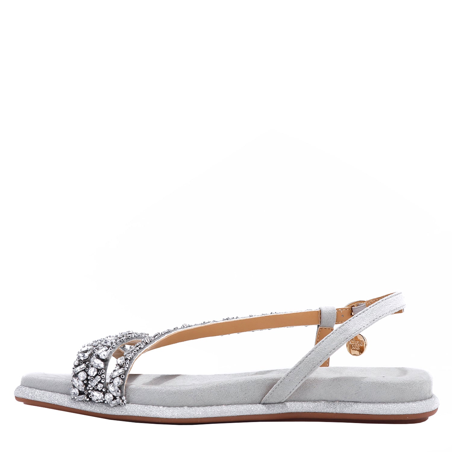 DANI Rhinestone Sandals for Women - Sparkly Gladiator Sandals with Crystals - Perfect for Weddings, Parties & Summer Outfits