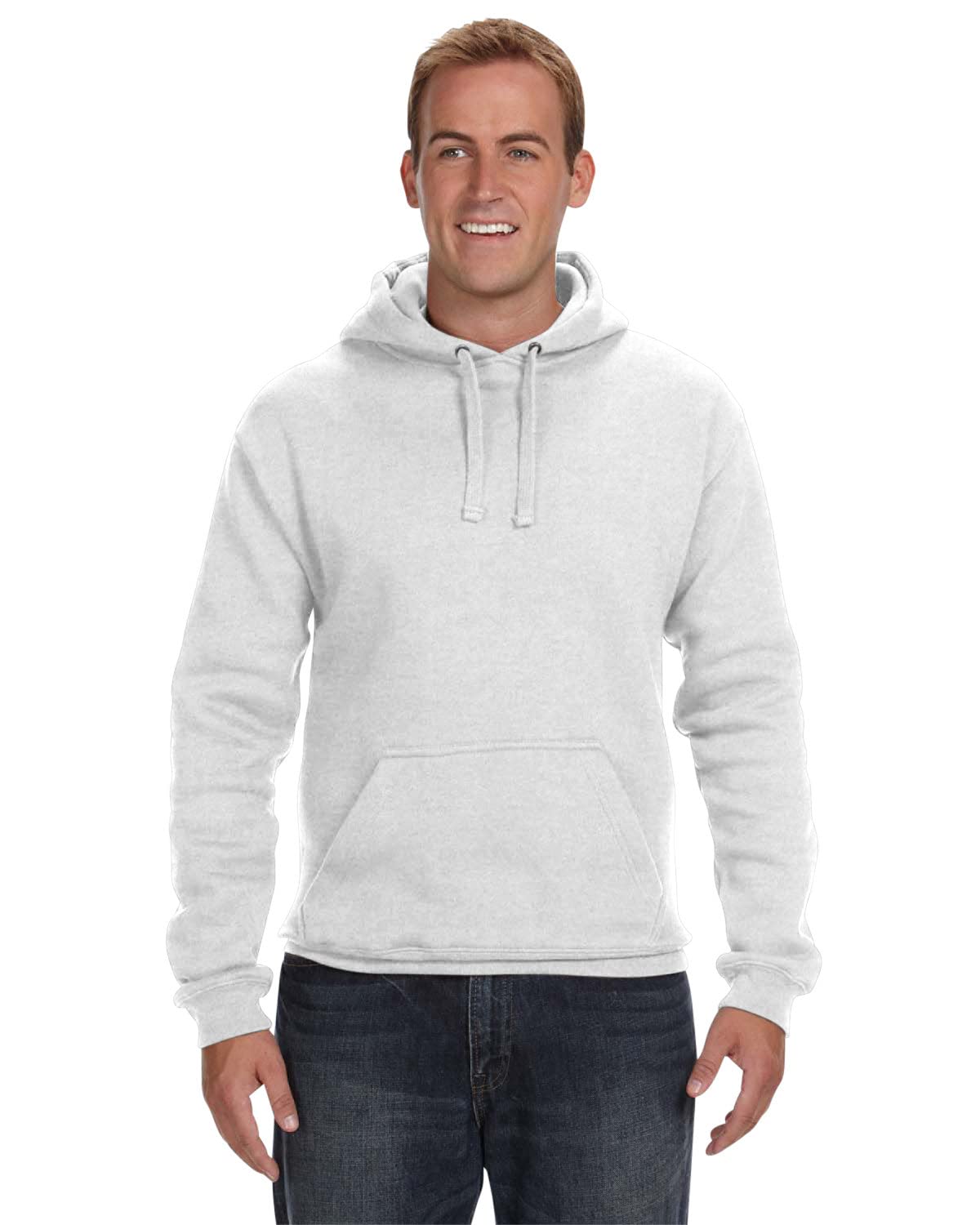 J. America JA8824 Premium Fleece Pullover Hoodie - Soft & Warm Men's Zip Up Sweatshirt for Outdoor Activities & Casual Wear
