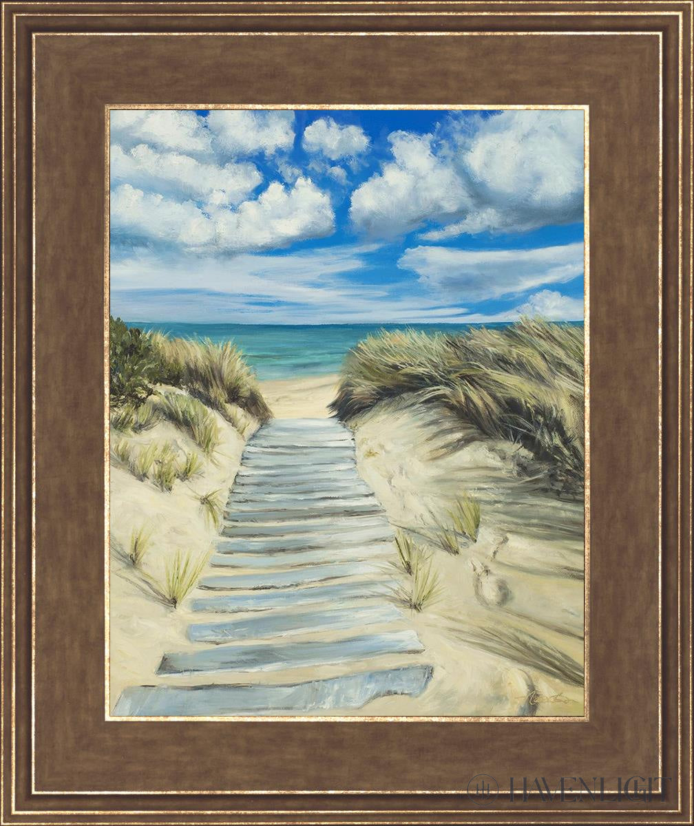 Seaside Decor - Handcrafted Broken Path Mosaic Art Piece for Home & Garden Wall Decor | Perfect for Beach House, Coastal Living Room, or Outdoor Patio