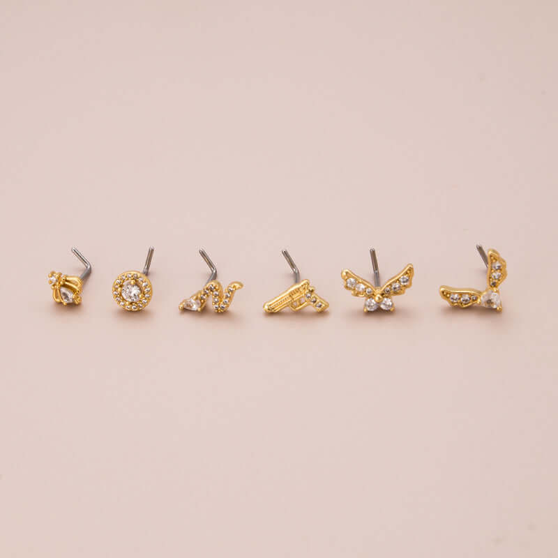 Hypoallergenic Animal Nose Ring Piercings for Sensitive Skin | BJ630 - Perfect for Cow, Bull, and Livestock Jewelry - Ideal for Farm Animals, Shows, and Veterinary Use