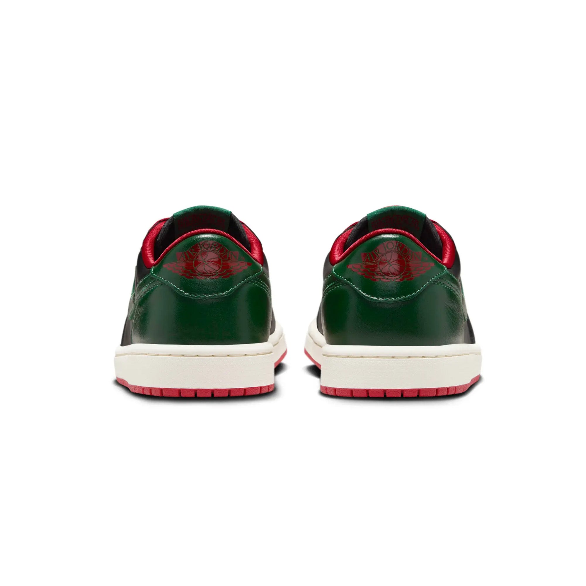 Air Jordan 1 Retro Low OG 'Gorge Green Varsity Red' Women's Sneakers (2024) - Stylish Casual & Streetwear Fashion for Everyday Wear