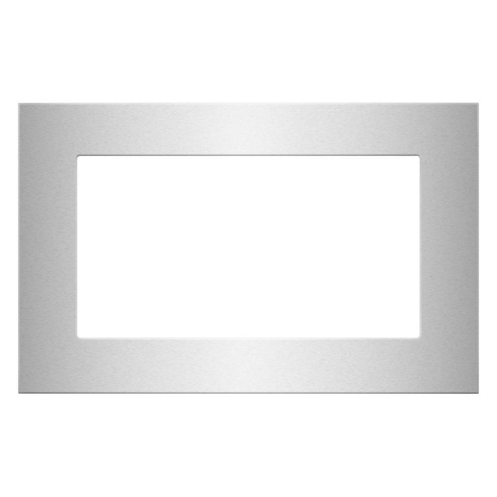 Amana MTK1630PZ 30-Inch Stainless Steel Trim Kit for 1.6 Cu Ft Countertop Microwave Ovens - Perfect for Kitchen Remodeling & Built-In Microwave Installation