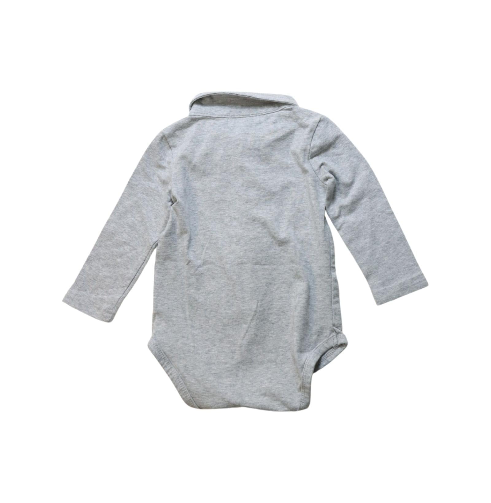 Andy & Evan Baby Long Sleeve Bodysuit - Soft Cotton Onesie for 12-18 Months - Perfect for Playtime, Daycare & Family Photos