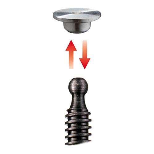 Bessey TGK50K Malleable Cast Iron Screw Clamp - 500mm/120mm Capacity, Grey/Black - Heavy-Duty Woodworking & Metalworking Tool for Carpentry, Welding, and DIY Projects