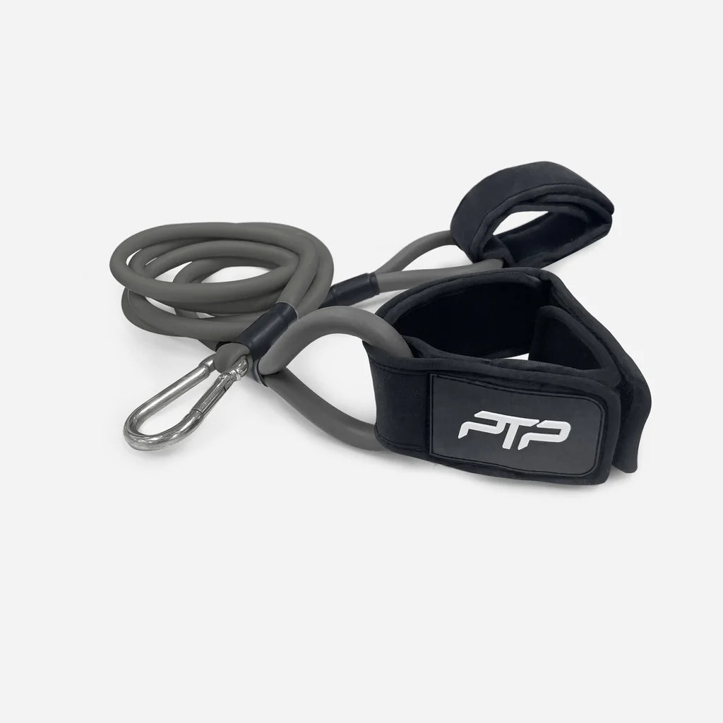 PTP Pitchband Ultimate Grey - High-Performance Resistance Band for Strength Training, Yoga, and Physical Therapy | Ideal for Home Workouts, Gym, and Rehabilitation