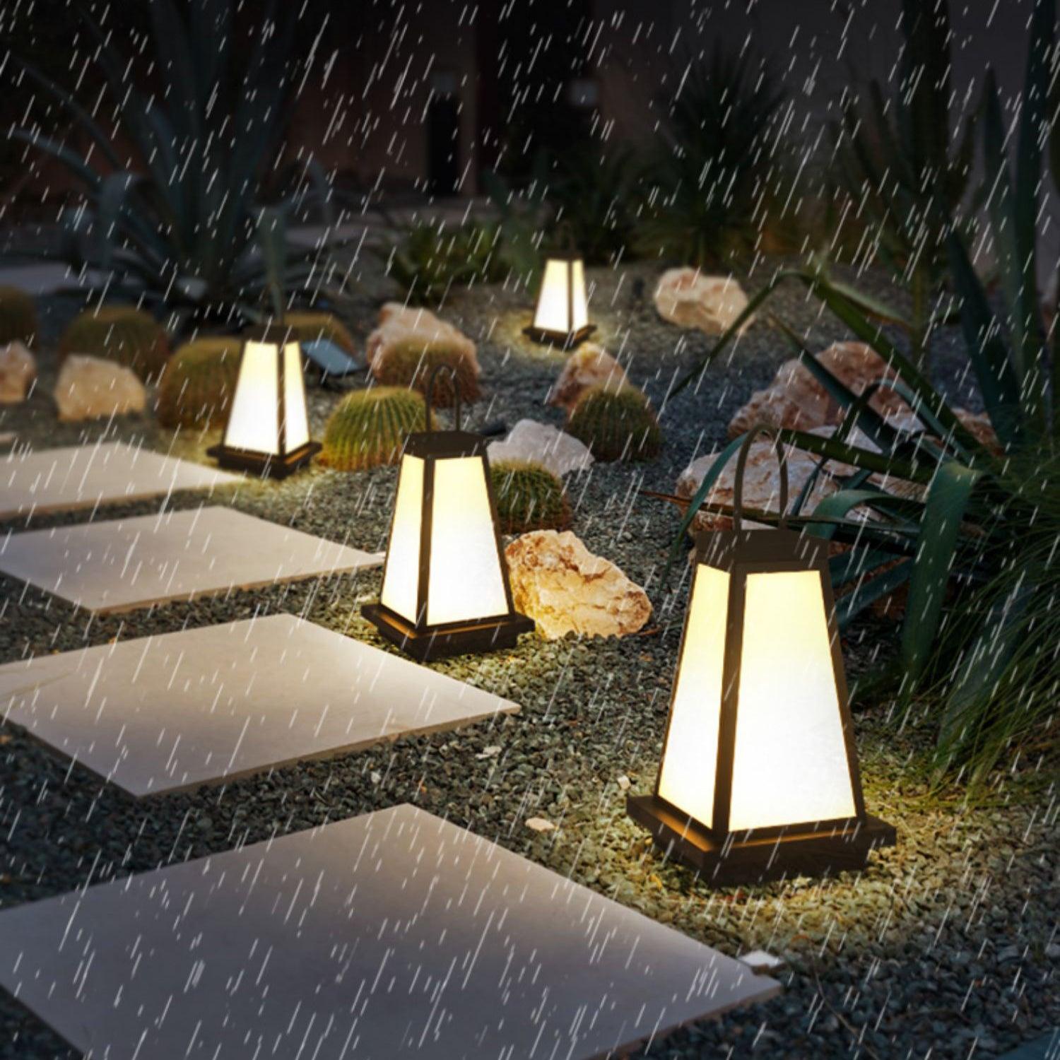 Roam Solar Powered LED Lantern - Waterproof Outdoor Garden Lights for Patio, Yard, Camping & Decoration