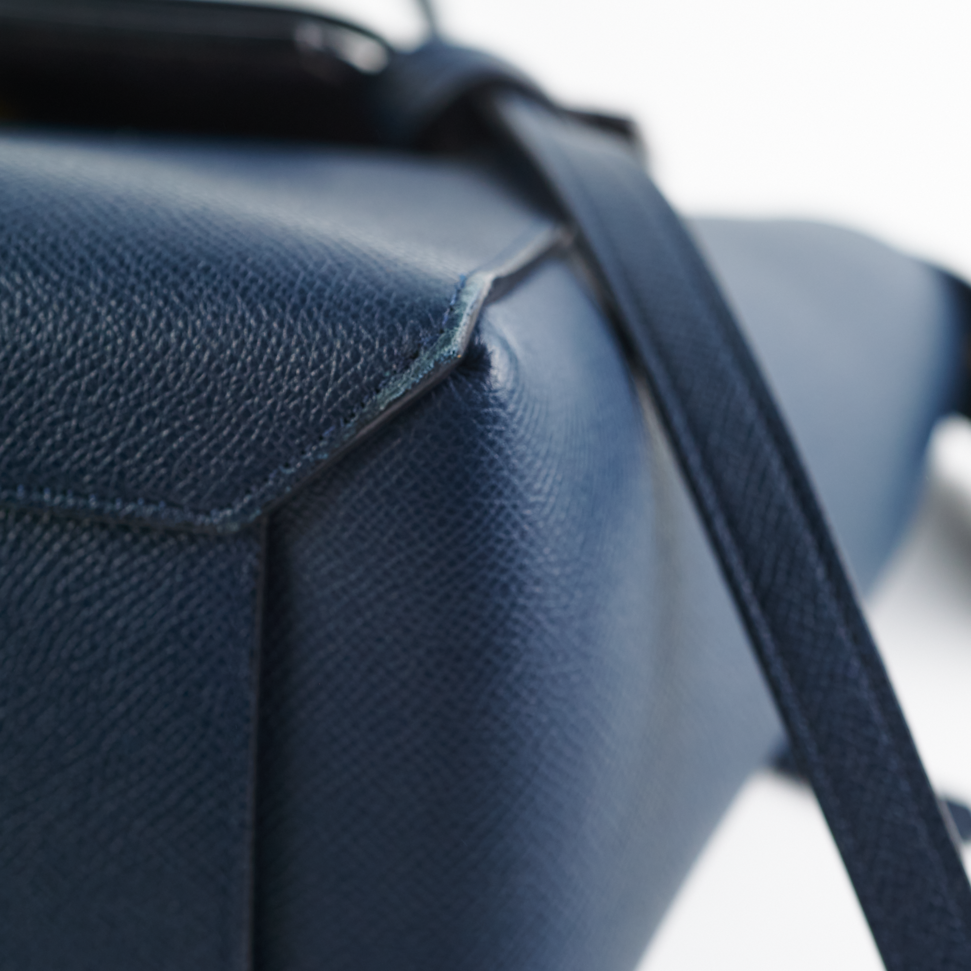 Celine Micro Belt Bag for Women | Dark Blue Crossbody Bag | Luxury Leather Handbag for Work, Travel & Everyday Use