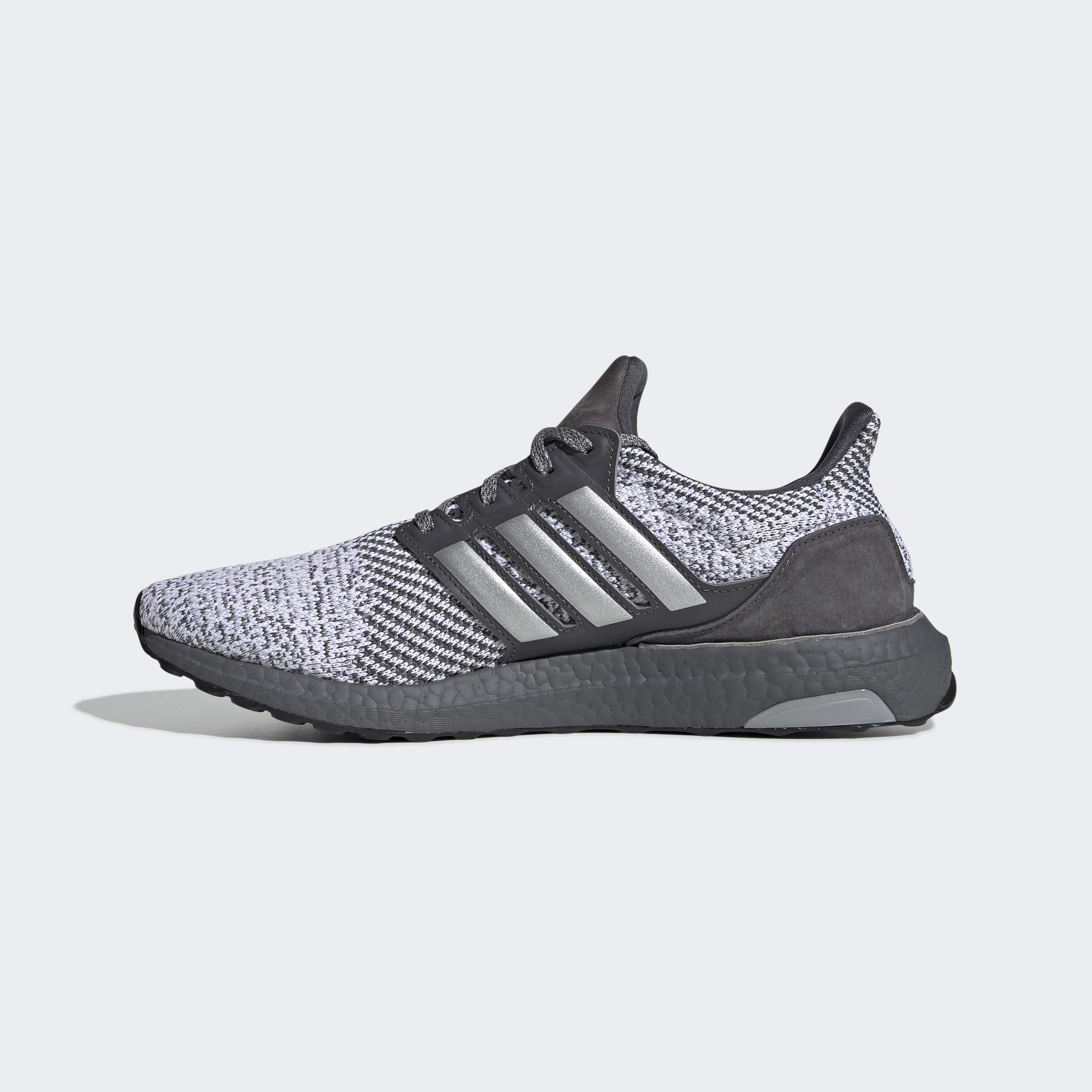Adidas Men's Ultraboost DNA Running Shoes - Light Grey & White - Size 12.5 M US - Comfortable Athletic Sneakers for Jogging, Gym Workouts & Daily Wear