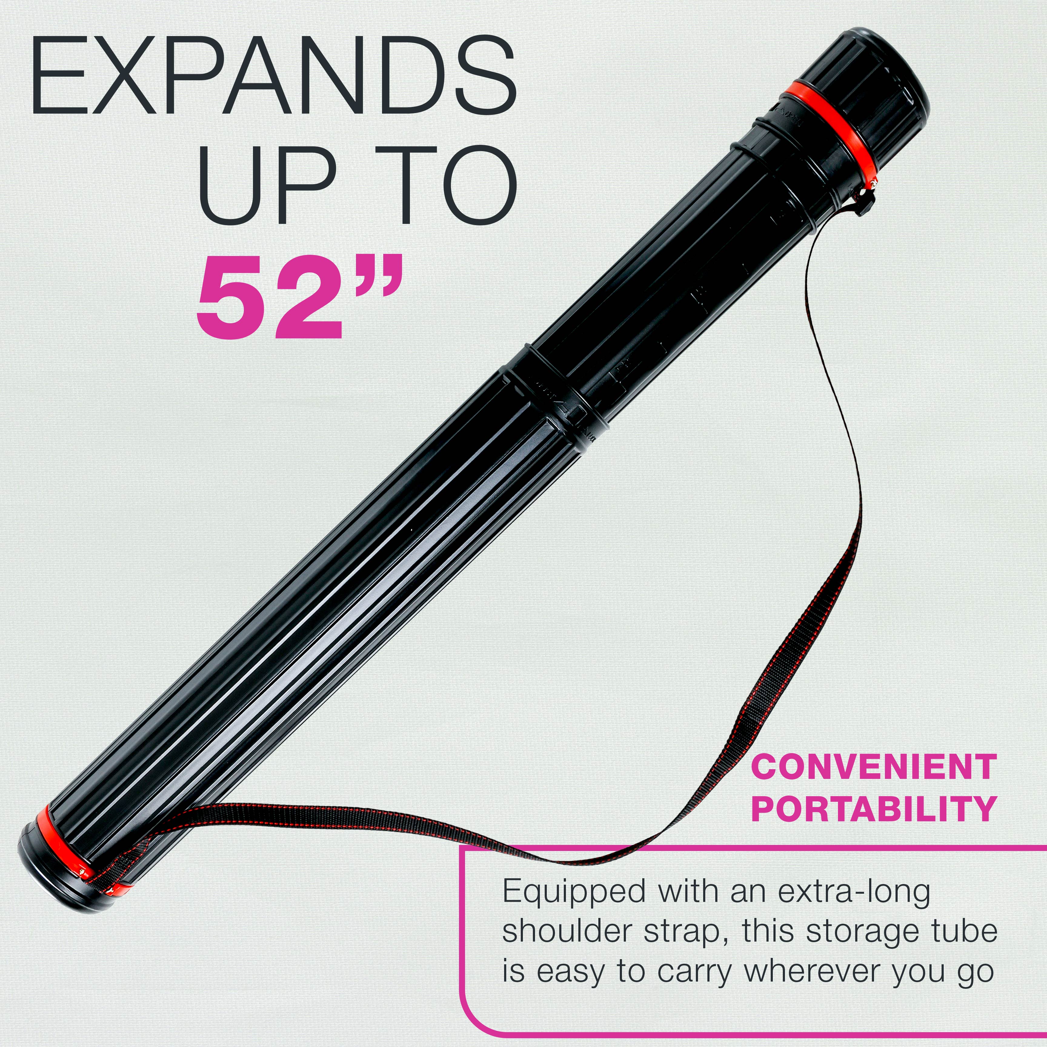 Telescoping Adjustable Poster Tube 30.25