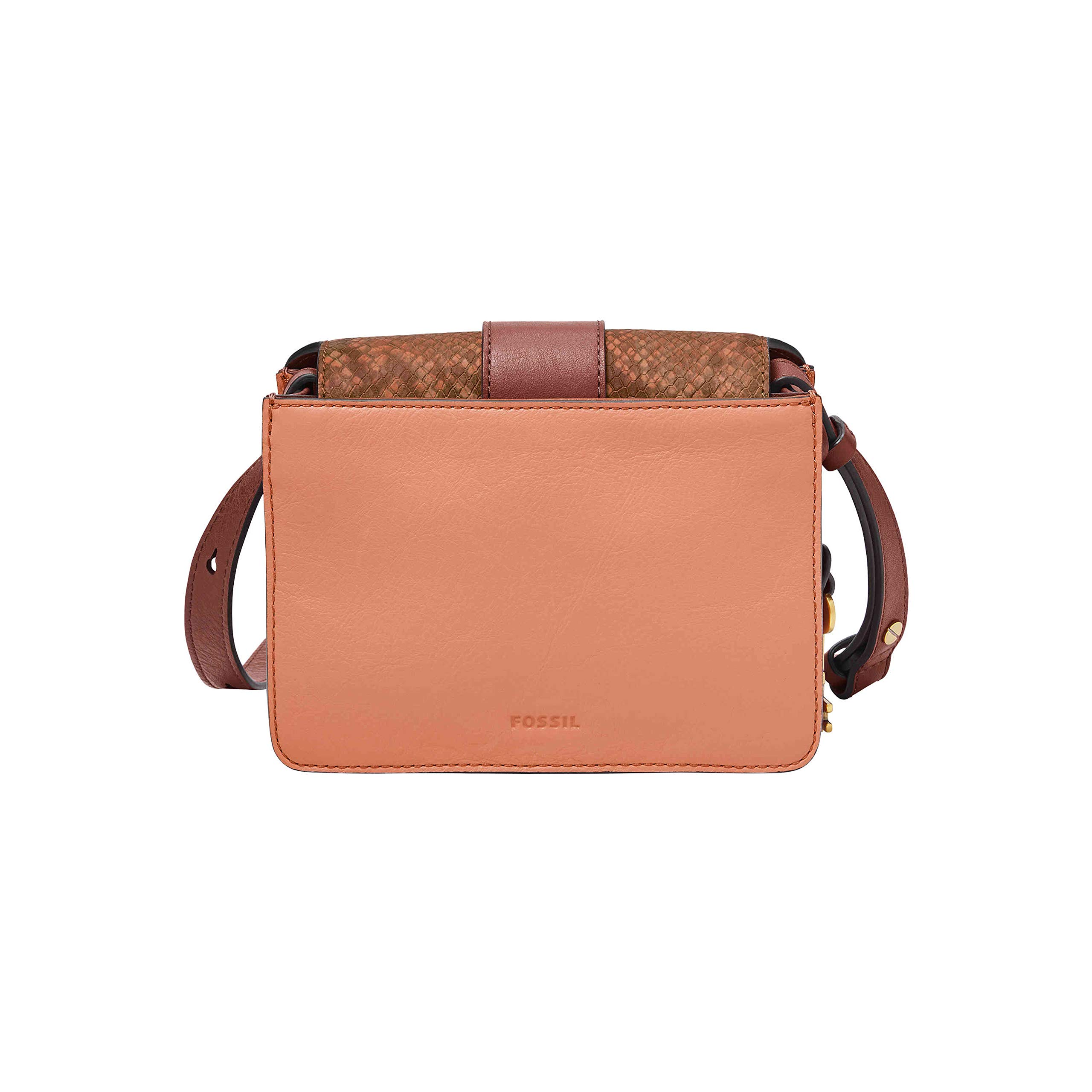 Fossil Women's Wiley Leather Flap Crossbody Purse Handbag - Stylish & Durable Leather Bag for Everyday Use, Work, Travel & Date Night