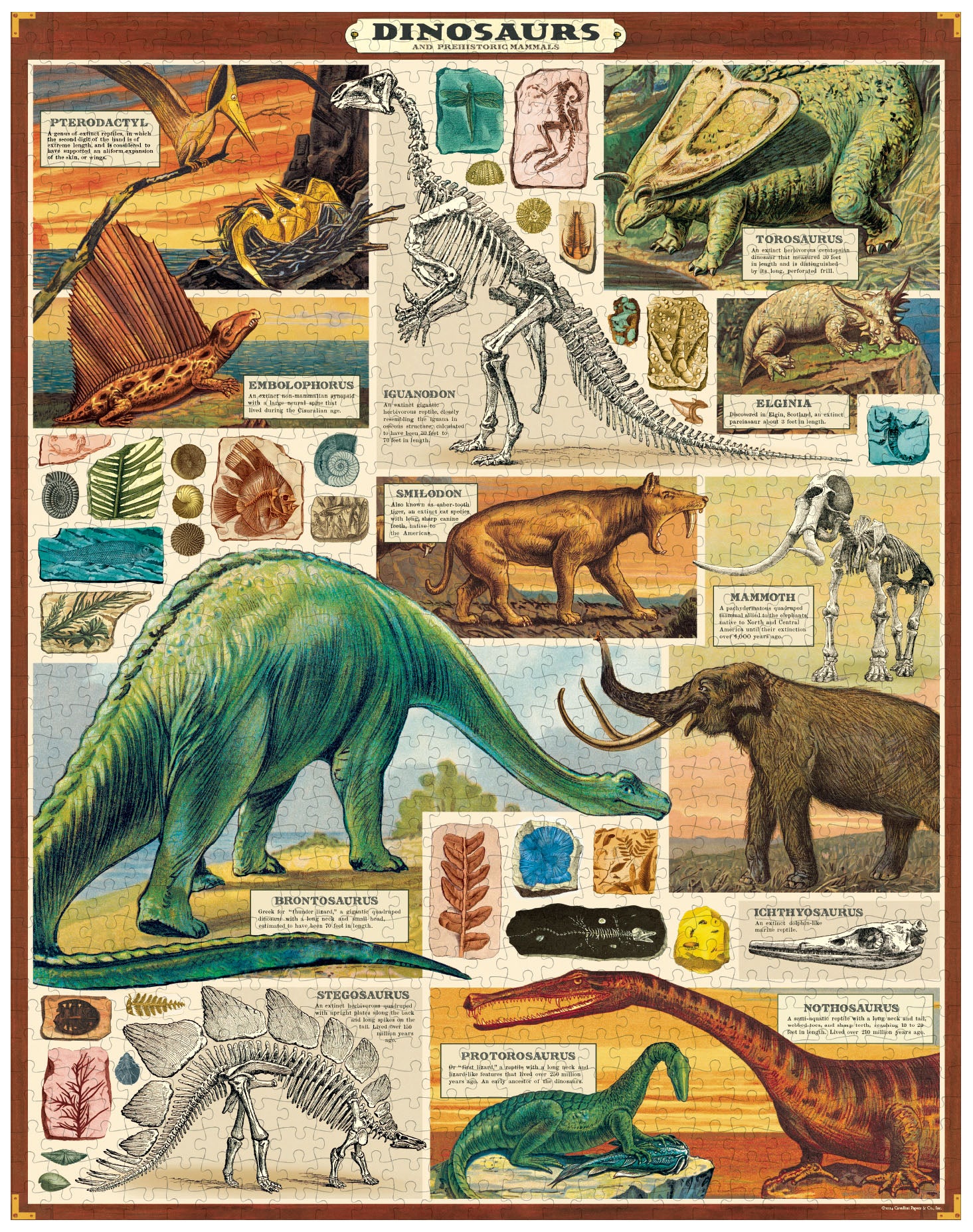 Dinosaurs Puzzle for Kids - 100 Piece Jigsaw Puzzle with Dinosaur Theme - Fun Educational Toy for Children's Learning & Playtime