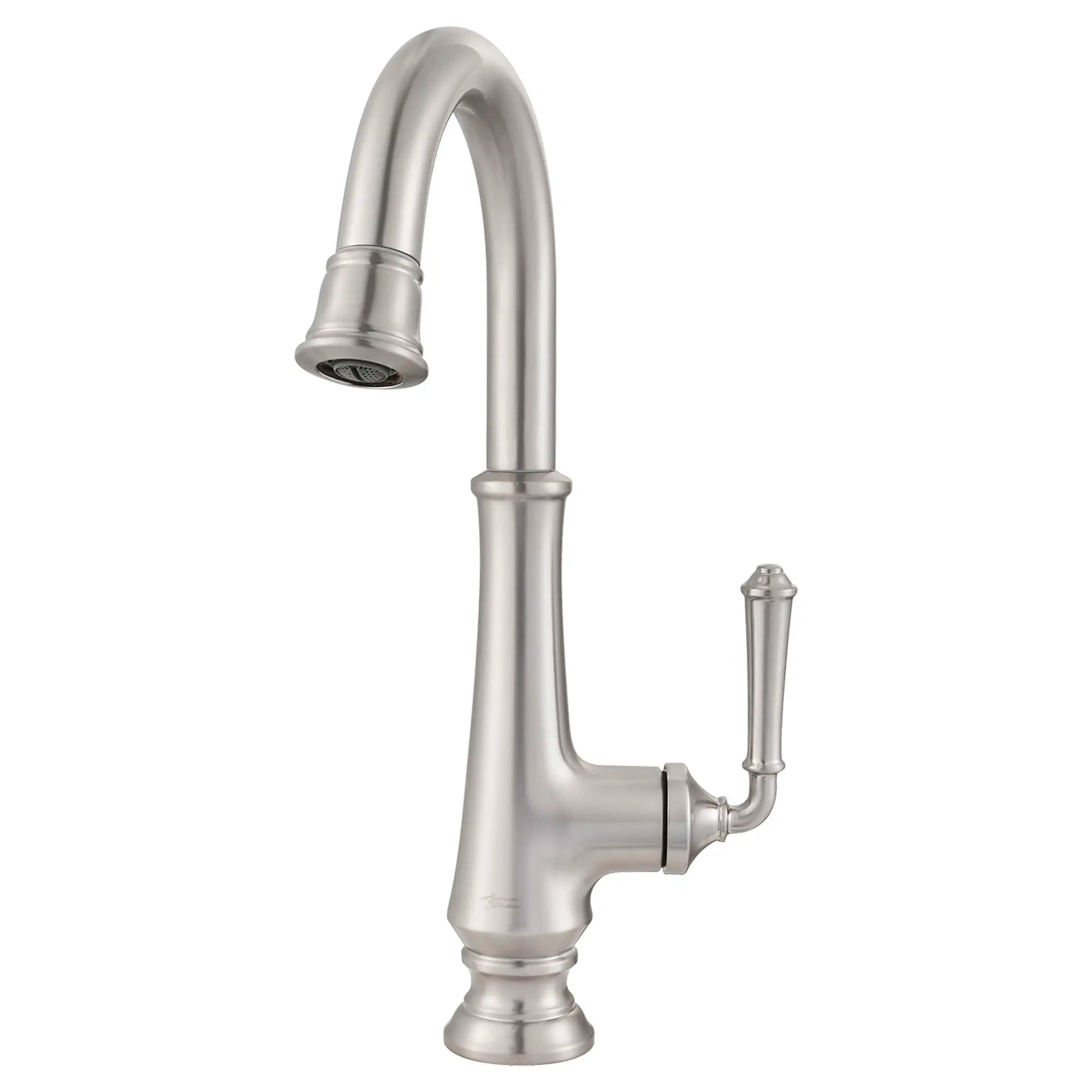 Delancey® Single Handle Pull Down Kitchen Faucet - 1.5 GPM/5.7 LPM Water Flow - Modern Stainless Steel Bar Sink Faucet for Home & Commercial Use - Perfect for Washing Dishes, Filling Pots & Cleaning Vegetables