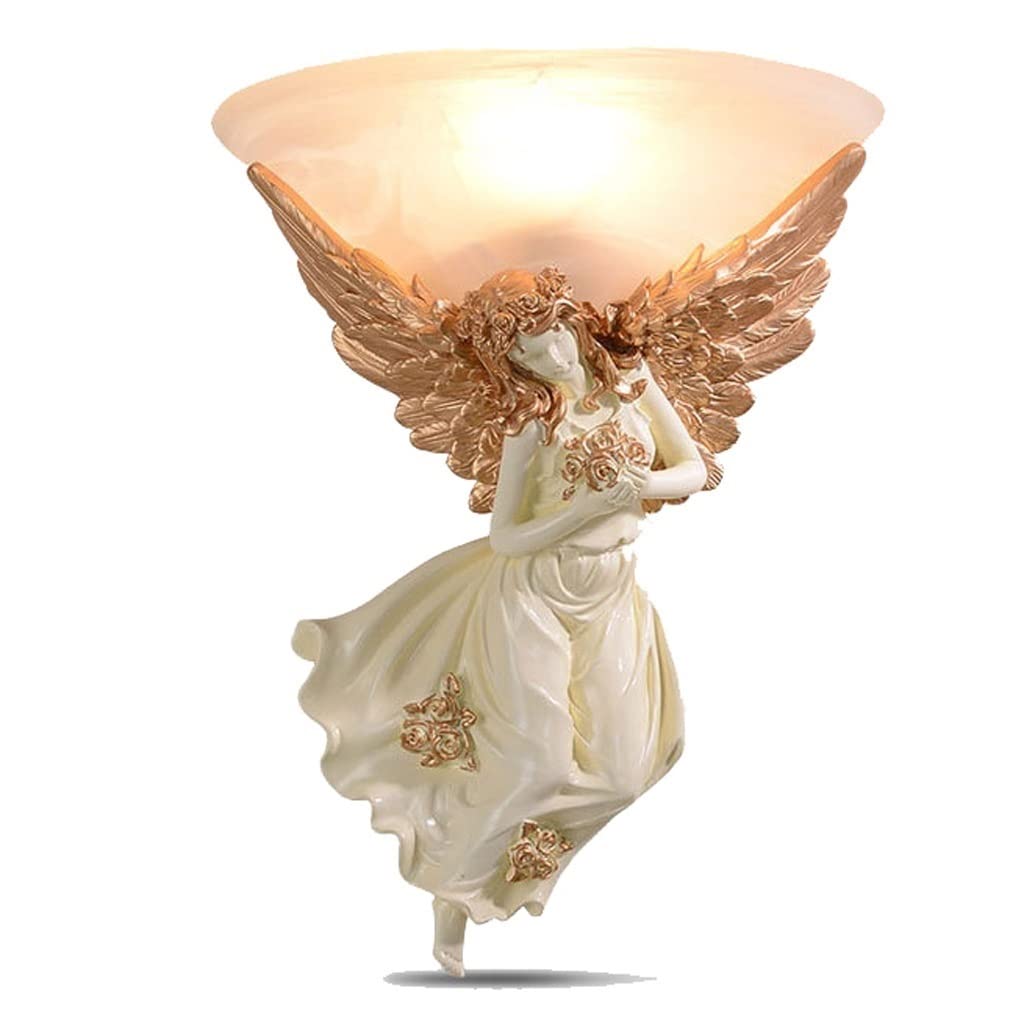 UNNS Modern Wall Mount Lights - Creative LED Wall Lamp for Hotel, Living Room, Bedroom & Bedside - Luxury TV Background Lighting with Artistic Lampshade - Perfect for Ambient Lighting in Bedrooms, Hallways & Lounge Areas (Color: A1)