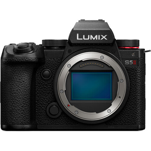 Panasonic LUMIX S5II Full Frame Mirrorless Camera with 24.2MP Sensor & 5-Axis Stabilization - Perfect for Vlogging, Travel Photography & Professional Videography