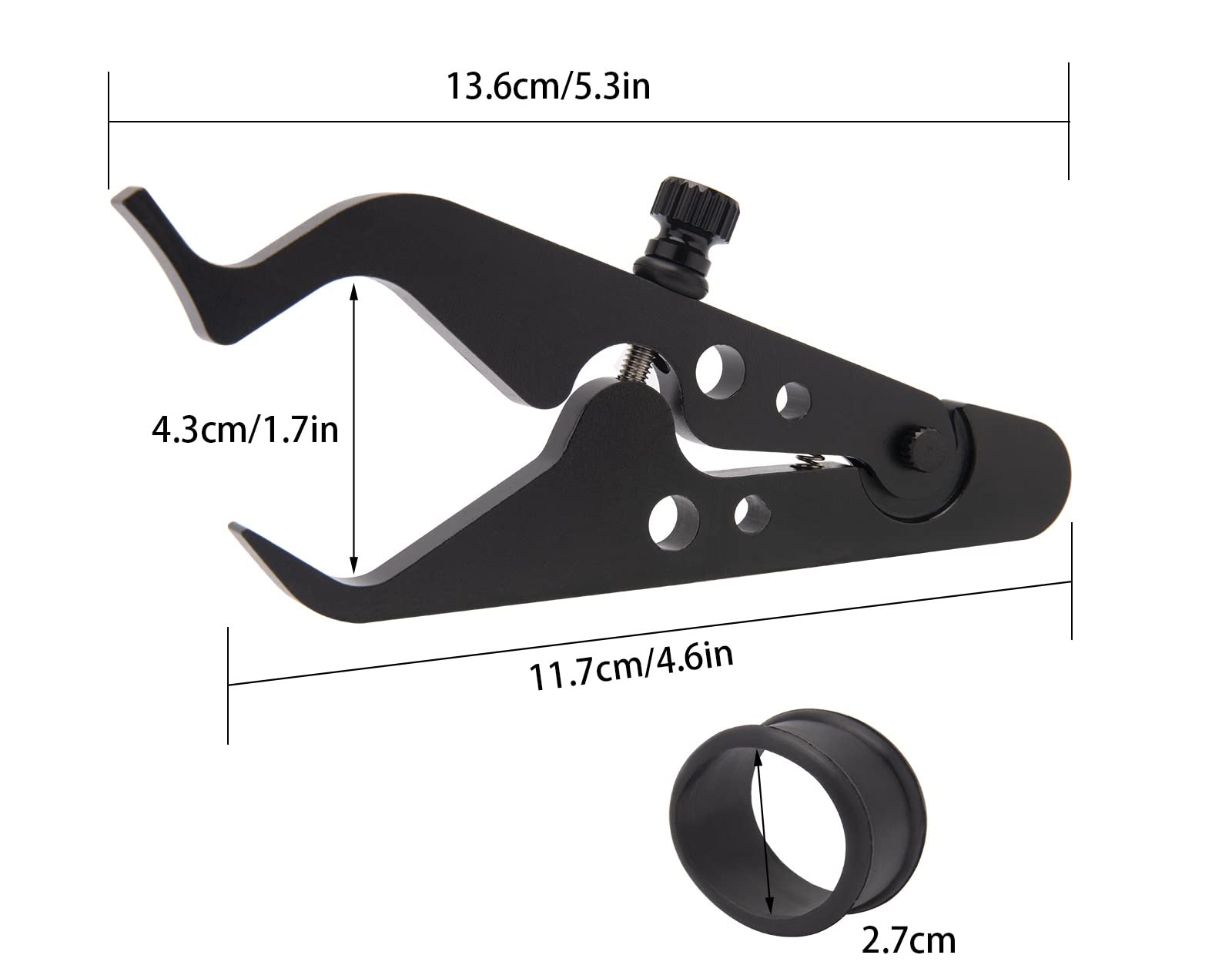 Universal Motorcycle Cruise Control Throttle Lock System - Durable Aluminum Alloy Hand Grip Assist with Silicone Protection for Most Bikes | Perfect for Long Distance Rides & Highway Cruising