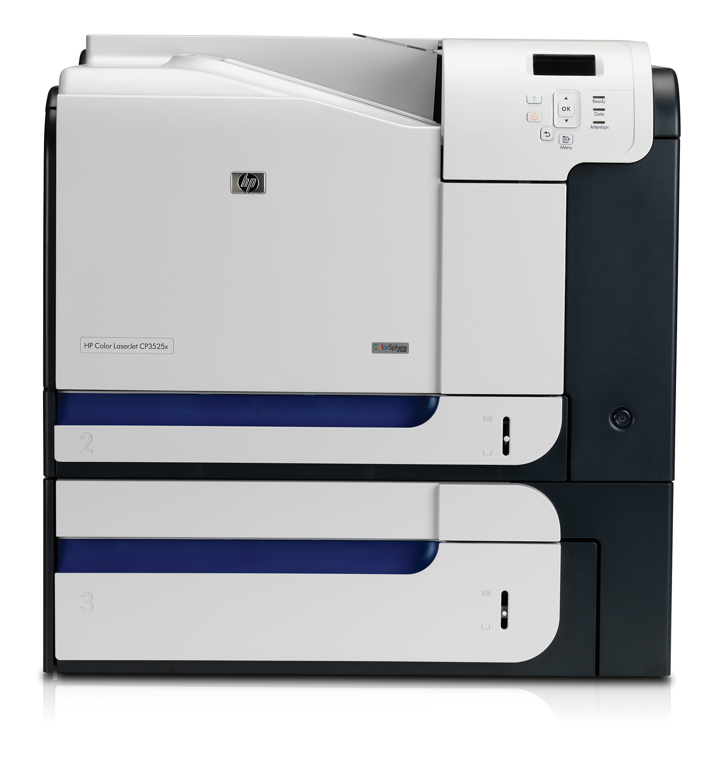Refurbished HP Color LaserJet CP3525X Printer (CC471A) - High-Quality Prints for Home & Office | Fast, Reliable & Eco-Friendly Printing Solution