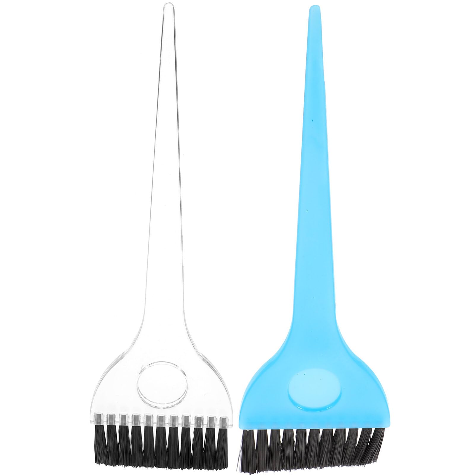 EXCLUZO Hair Coloring Brush Set - 2 Pack Professional Hair Dye Brushes for DIY Salon-Quality Highlights & Root Touch-Ups at Home - Perfect for Balayage, Ombre & All Hair Coloring Techniques