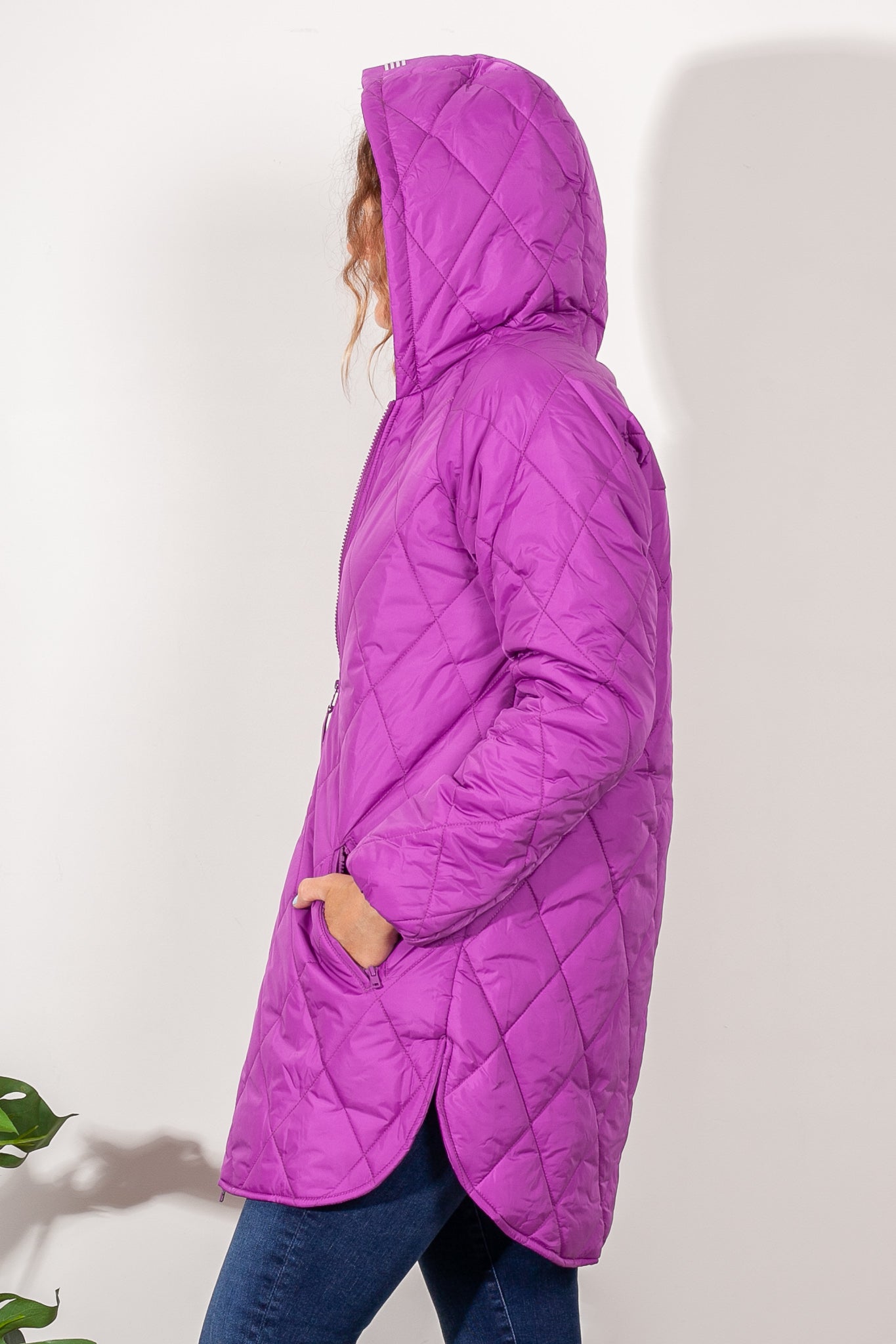 Bande Studio Queenie Quilted Parker Jacket - Women's Lightweight Water-Resistant Coat for Fall & Winter | Perfect for Outdoor Activities, Commuting, and Casual Wear