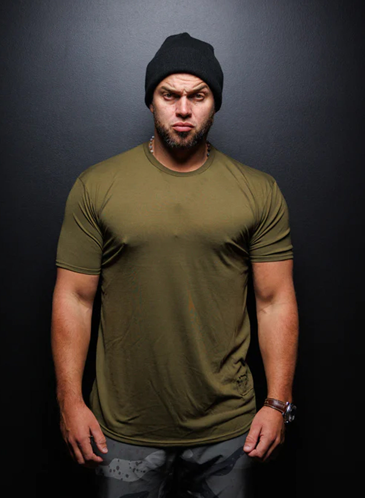 Essential Olive Green T-Shirt for Men & Women - Soft Cotton Casual Tee for Everyday Wear, Workout, and Outdoor Activities