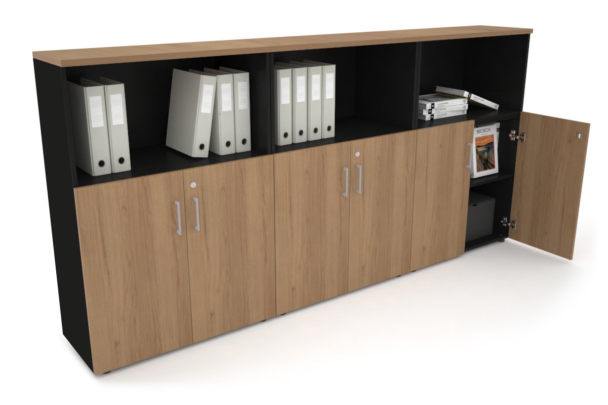 Medium Uniform Storage Cabinet with Small Doors [2400W x 1170H x 350D] - Perfect for Office, School, or Home Organization