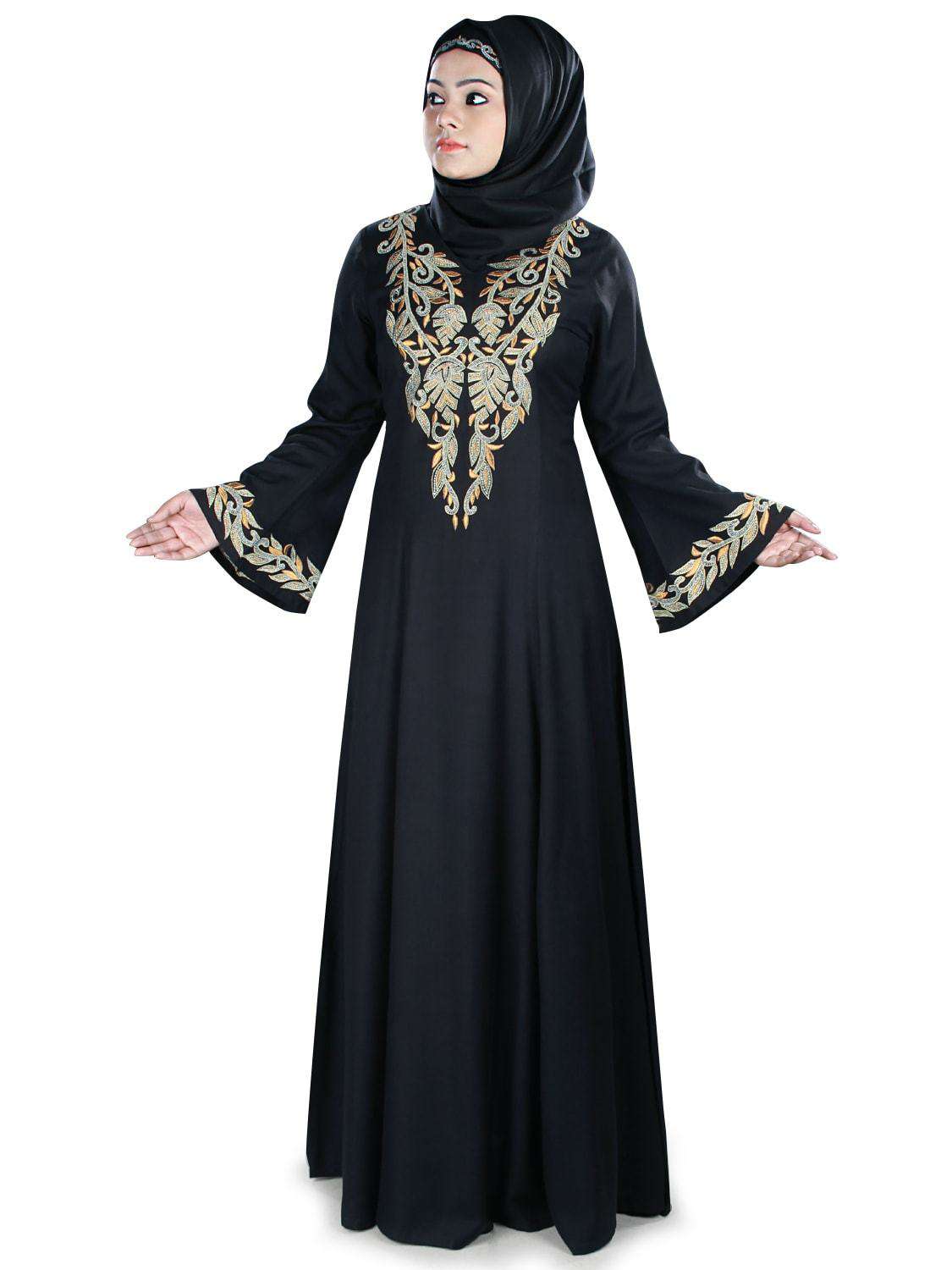 Hifza Rayon Abaya - Elegant Muslim Prayer Dress for Women - Perfect for Prayer, Mosque, and Special Occasions