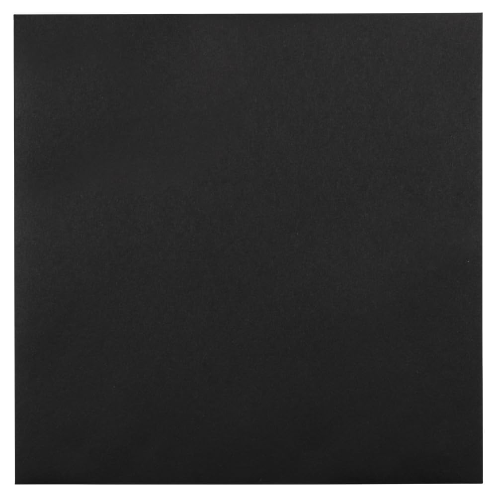 JAM PAPER 9.5 x 9.5 Inch Square Invitation Envelopes - Premium Black Linen Texture - Bulk Pack of 250 - Perfect for Wedding Invitations, Greeting Cards, and Business Correspondence
