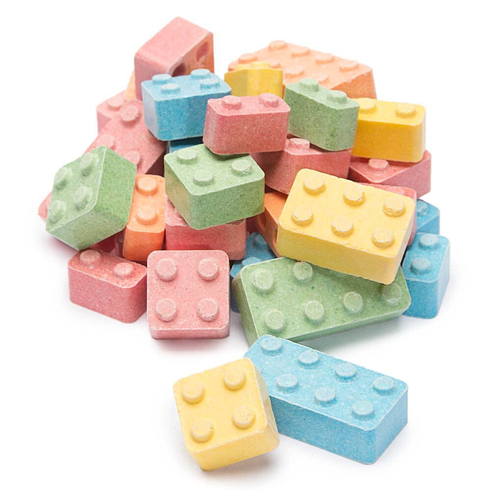 LEGO-Inspired Candy Blox - 3 lb Bulk Bag of Building Block Sweets | Perfect for Birthday Parties, Classroom Rewards & DIY Candy Creations