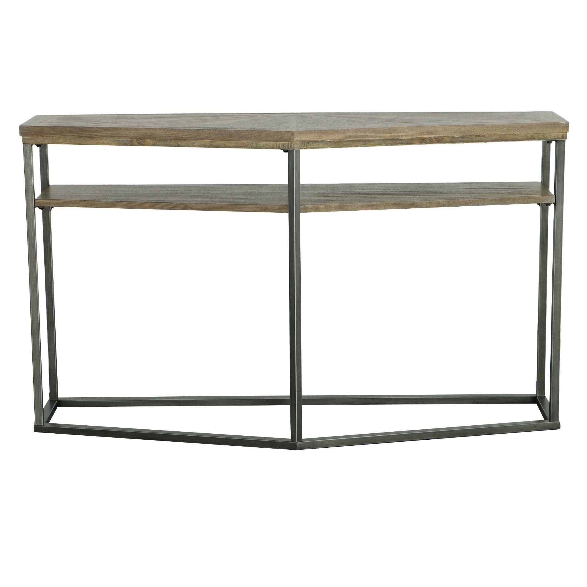 Progressive Furniture Adison Cove Sofa Console Table in Ash Blonde - Stylish Entryway & Living Room Accent Table for Home Decor