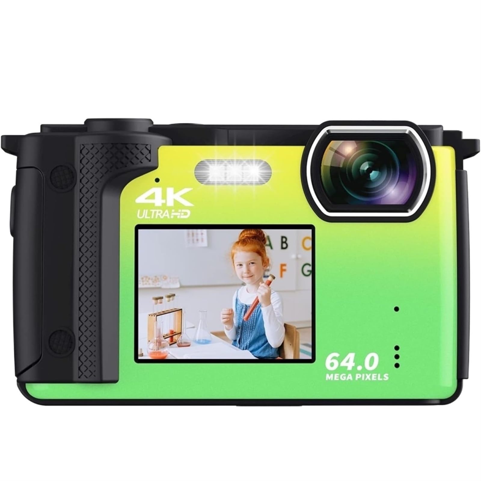 MZZYG 64MP Dual Screen 4K WiFi Video Camera - 2