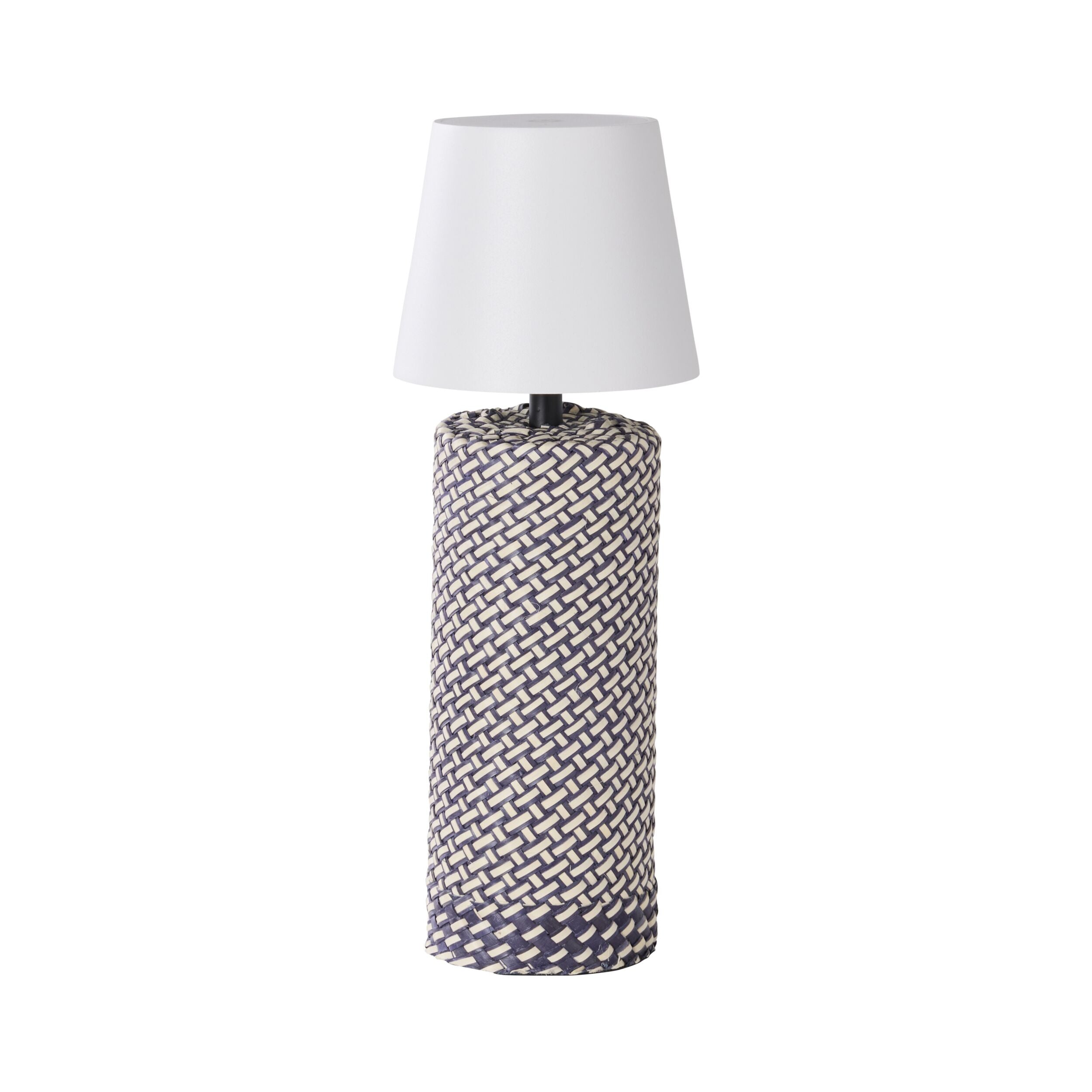 Alexa Palm Leaf Portable LED Lamp - 29cm Height, Battery Operated, Perfect for Outdoor Patio, Camping, and Home Decor