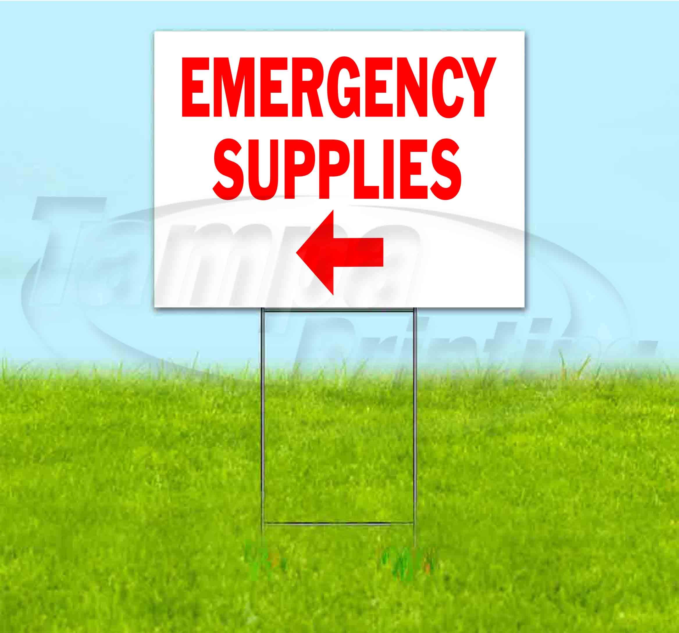 Emergency Supplies Left (18