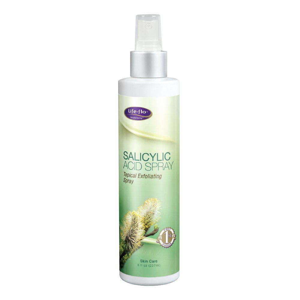 Life-Flo Salicylic Acid Spray 2% - Exfoliating Face & Body Spray for Acne, Fine Lines & Wrinkles - 8 oz - Perfect for Daily Skincare & Post-Workout Refresh
